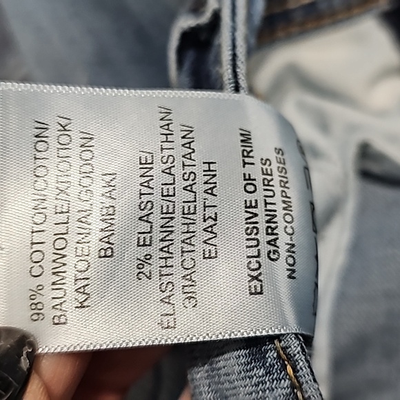 Silver Jeans Kenni mid rise distressed ankle jeans women's size 33 - Picture 10 of 10